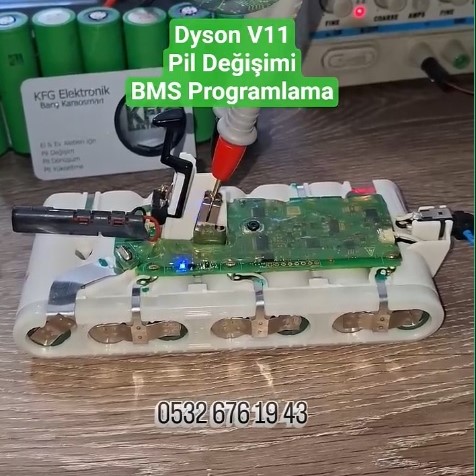 Dyson V11 Pil Değişimi